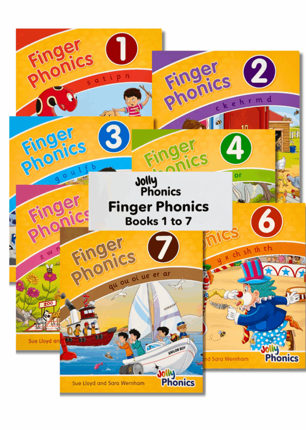 Големи книги Finger Phonics Big Books 1–7