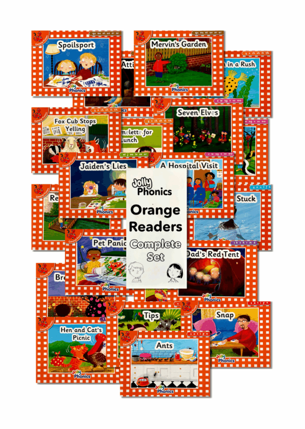 Книжки Jolly Phonics Orange Level Readers пълен комплект