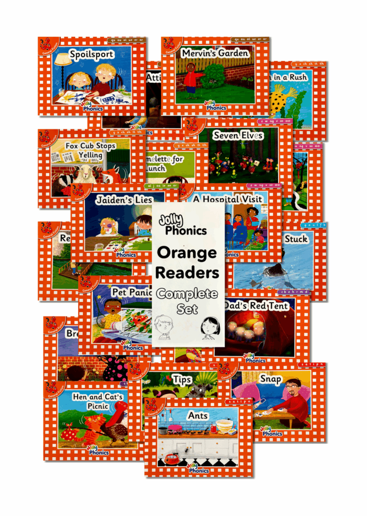 Книжки Jolly Phonics Orange Level Readers пълен комплект | Езикова