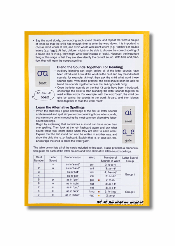 Картинни флаш карти Jolly Phonics Picture Flashcards - Image 7