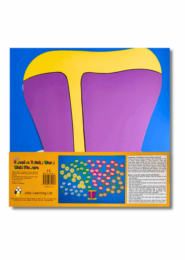 Карти Jolly Phonics Tricky Word Wall Flowers - Image 9