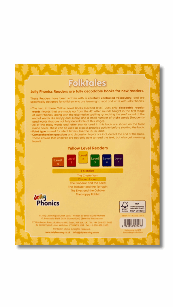 Jolly Phonics Folktales Readers – Жълто ниво (Ниво 2) – Комплект от 6 книжки - Image 8