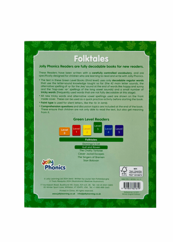 Jolly Phonics Folktales Readers – Зелено ниво (Ниво 3) – Комплект от 6 книжки - Image 8