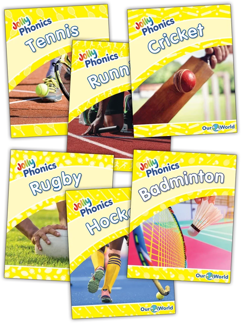 Jolly Phonics Readers Ниво 2 - Our World - комплект от 6 книжки